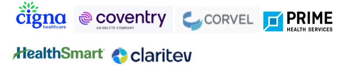 Accepted insurance: Cigna, Coventry, CorVel, Prime Health Services, HealthSmart, Claritev
